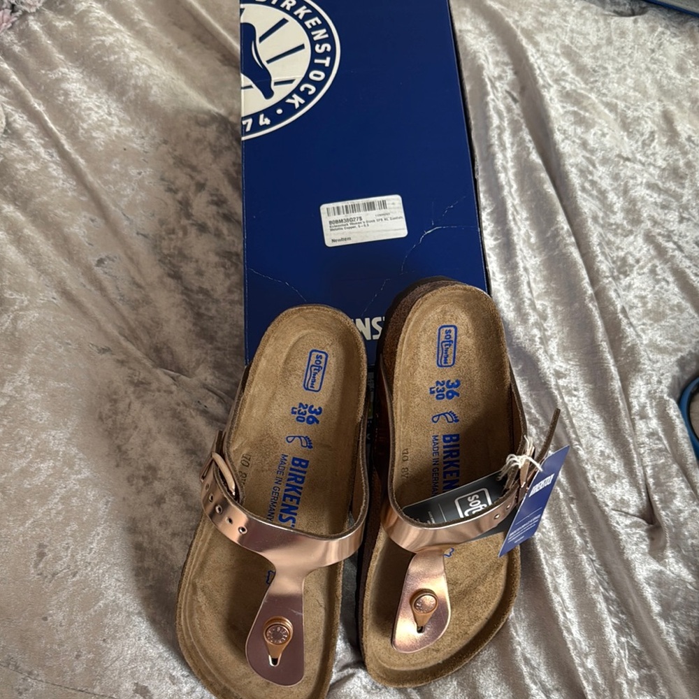 Birkenstock Metallic Sandals